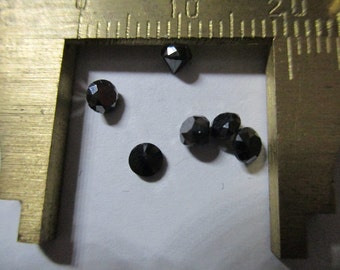 DIAMOND NATURAL MINED Gemstone Specimens x 6 Total 1.25Ct MF1592