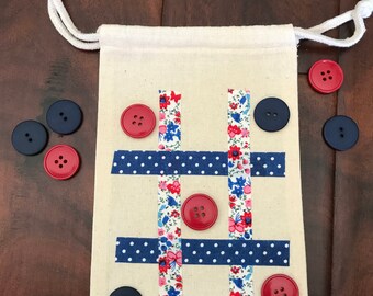 Tic Tac Toe Travel Game Calico