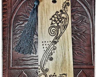 Filligree Wooden Bookmark