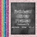 Glitter Chalkboard Digital Scrapbook Paper - 10 Sheets - 300dpi – 8.5x11 inches - PNG - Personal and Commercial - Instant Download - Rainbow