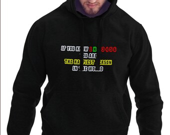 Bikers Hoodie - The Happiest Person Hoodie #R