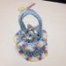 Mini Crochet Basket Pattern- Crochet Easter basket pattern- Crochet Party Favor Basket Pattern- Mini Candy basket crochet pattern