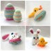 Easter Egg Flips Bunny and Chick - Crochet PDF Pattern