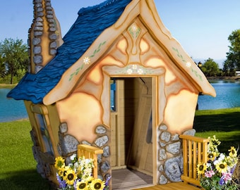 Storybook Cottage Playhouse
