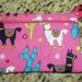 Llama, pencil pouch, makeup organizer, personalized makeup bag, money pouch, pencil case, jewelry organizer, planner pouch, lipstick holder