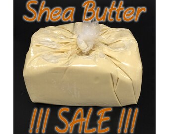 5 lbs. African Shea Butter Unrefined Raw Organic From Ghana 100% Pure Virgin Skin, Body, Hair Moisturizer Bulk 5 lb / 5 Pounds