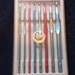 BOYE Crochet yarn hooks Set D-K Vintage