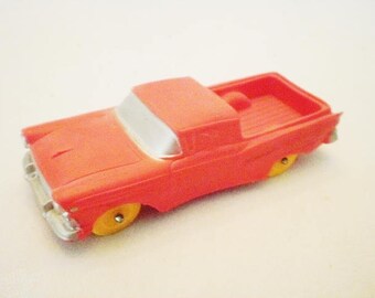 Auburn Rubber Ranchero and Police toy cars