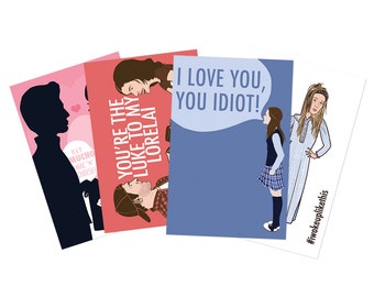 Pick 4 or 8 - Gilmore Postcards Combo Pack