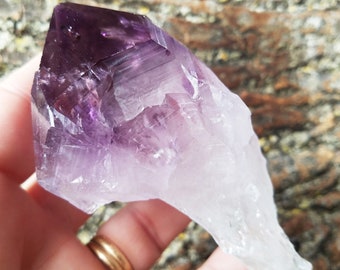 Amethyst Crystal Point, Amethyst Large Point, Amethyst point natural, Large Amethyst Point