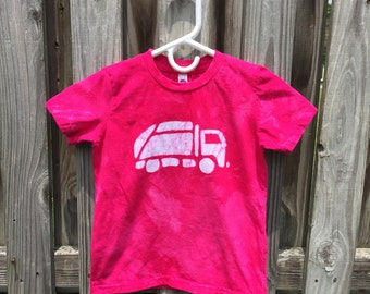 Pink Truck Shirt, Kids Truck Shirt, Girls Truck Shirt, Boys Truck Shirt, Garbage Truck Shirt, Pink Garbage Truck Shirt, Pink Boys Shirt (6)