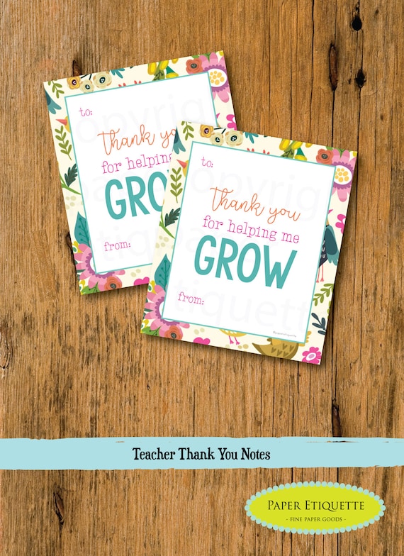 teacher appreciation cards teacher gift end of year teacher
