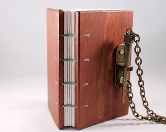 Coptic Stitch Bloodwood Book