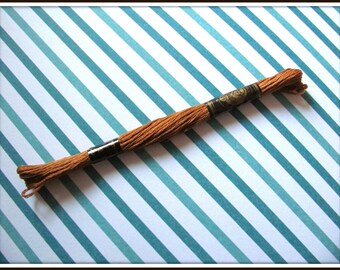 Cotton embroidery FLOSS stranded RUBI 215 Brown