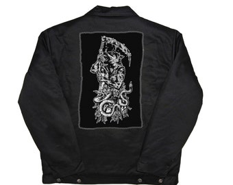 Wolf of Death - Punk Back Patch