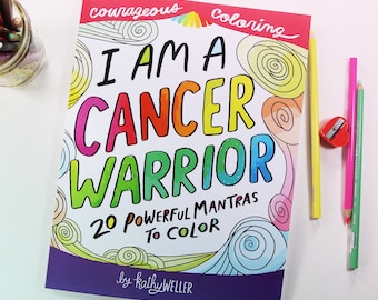 Cancer Coloring Book Cancer Support Gift Radiation Treatment Chemotherapy Gift Chemo Support Cancer Support Breast Cancer Gift Self Care