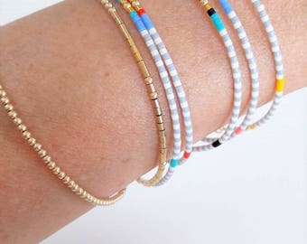 Tiny bracelet Layering Bracelet Delicate Bracelet Stackable bracelets Delicate Jewelry