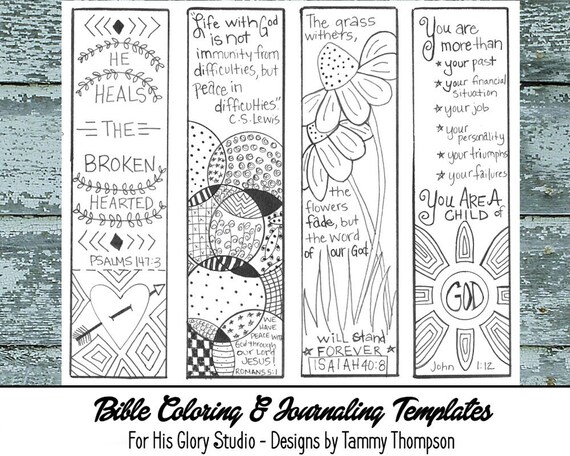 bible journaling template