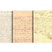 ANTIQUE 1800's HANDWRITTEN LETTERS - Digital Paper Pack - 3 Old Letters -Instant Download Digital Printable Papers - DiY