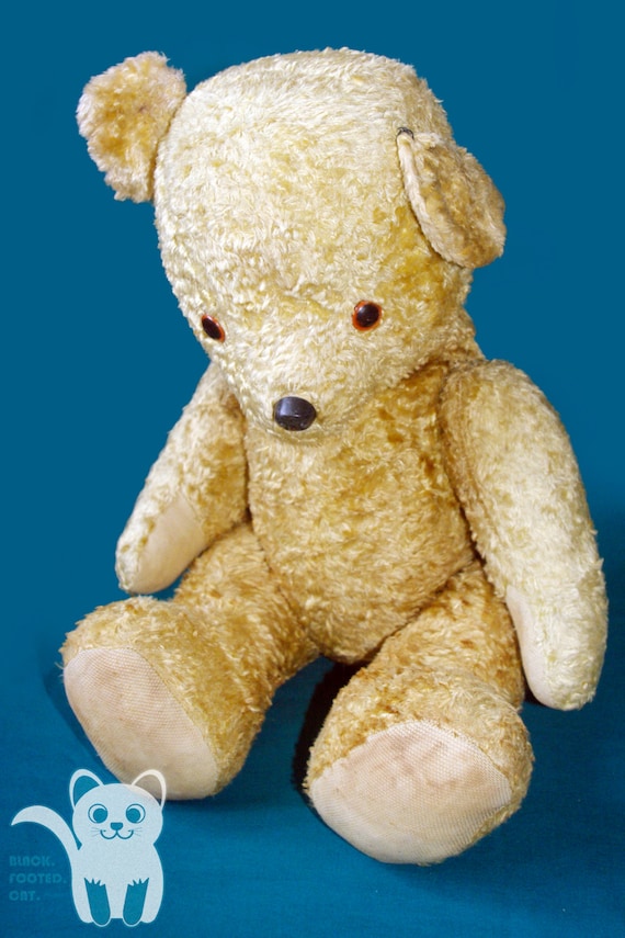 vintage teddy bear patternfree