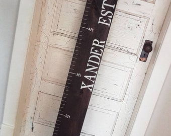Custom Name Height Chart