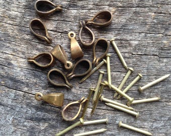 Brass Bail and Rivet Kit