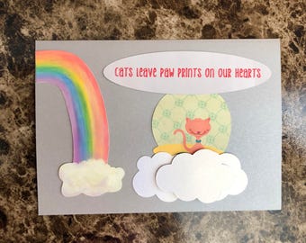 Rainbow bridge card | Etsy