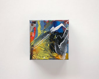 Hills and Valleys 4" x 4" Acrylic