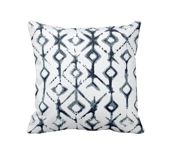 Navy Blue Pillow Cover Tribal Pillow Cover Throw Pillow Cover