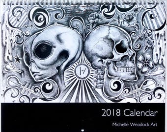 12 Month Wall Calendar 2018