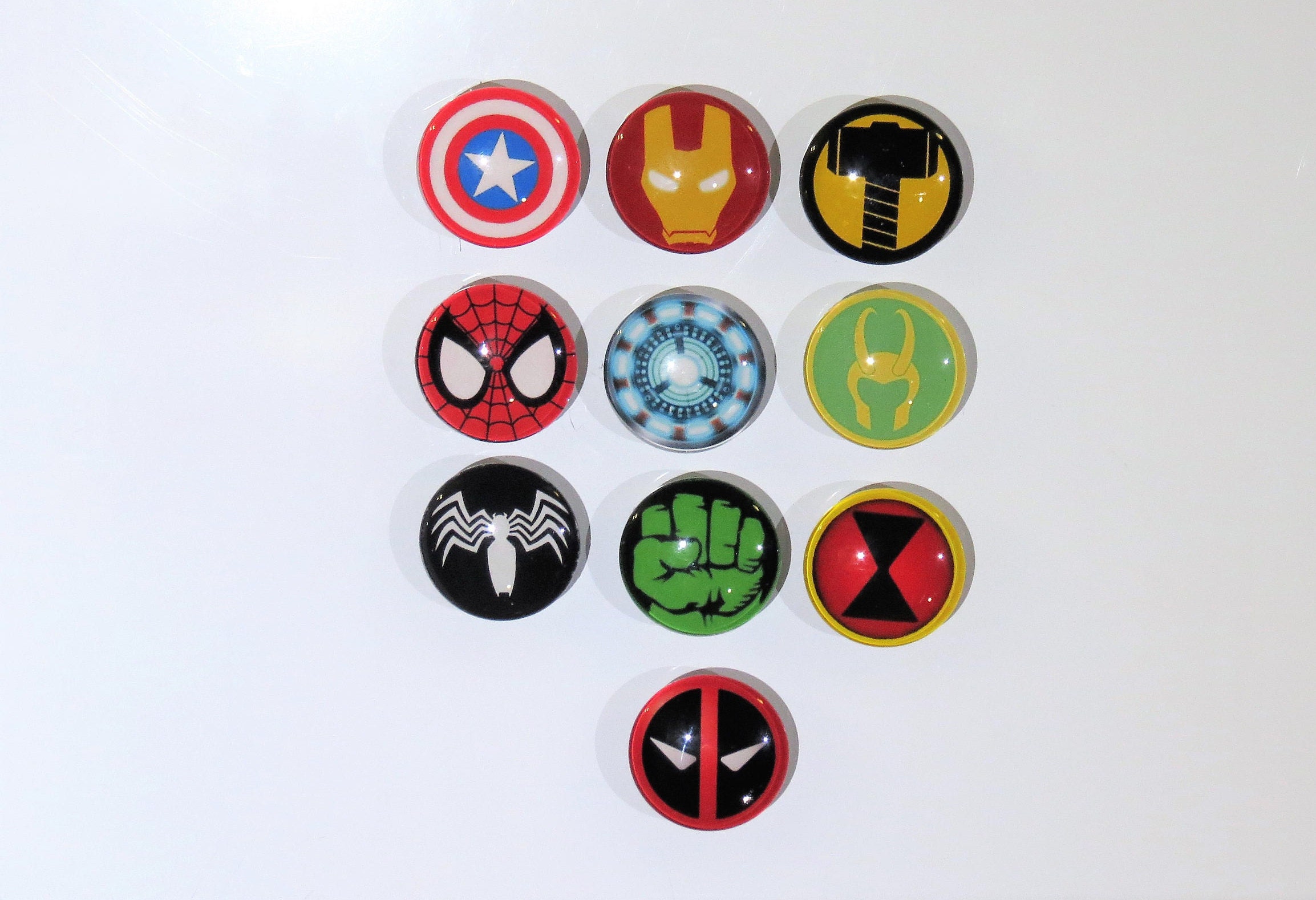 1.5 Marvel Superhero Refrigerator Magnets Avengers