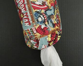 Marvel Superhero Plastic Bag Dispenser/Plastic Bag Holder