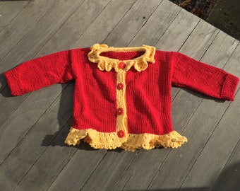 Fetching Frilled Sweater for Holiday Parties Galore!