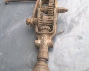Vintage hand drill machine