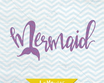 Download Mermaid cut file | Etsy