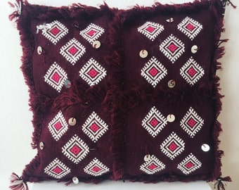Bohemian pillow, Moroccan pillow, kilim pillow, pillow case
