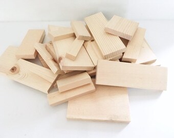 Scrap Wood Pieces | Sign Woodworking | Box of Wood | Various Shapes and Sizes | 6 Pound Box Scrap Pine Wood | Hobby | DIY | Fixer Upper