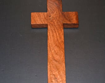 Wood Wall Cross;5"x10"x1";Christian Gift;Baptism, Christening; Confirmation; Grief; Thanksgiving; College; Free Ground Shipping cc25-2061617