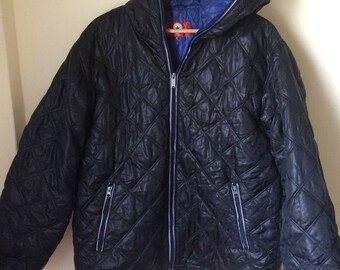 Rare! Vintage Converse Jacket/puffer/pullover/Tank Top Black sz 2L