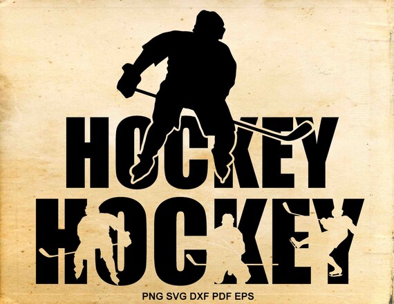 Download Hockey svg silhouette Hockey clip art Shirt design Iron on