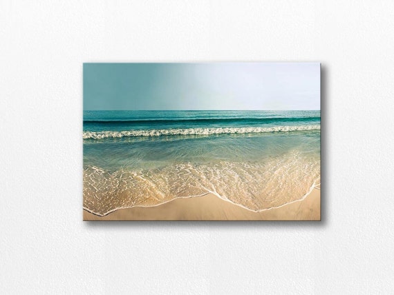 beach canvas art ocean canvas wall art beach photography
