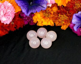 Ben Wa Balls NZ I Set of 2 I Rose Quartz I Pelvic Floor Weights I Kegel Balls I Vagina Balls I Yoni Balls I Jade Eggs
