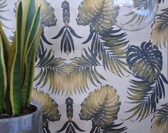 Vintage Tropical Wallpaper
