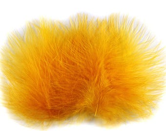 Marabou Feathers Gold 12114