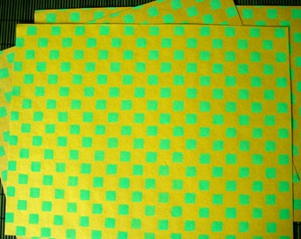 4 Decorative Papers 8.5 x 11