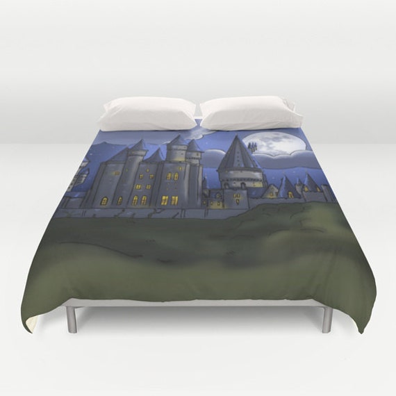 Harry Potter Duvet Cover / Hogwarts Castle Duvet Cover