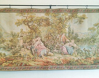 Vintage French Tapestry
