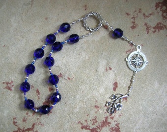 Zephyros (Zephyrus) Pocket Prayer Beads: Greek God of the West Wind, God of Spring