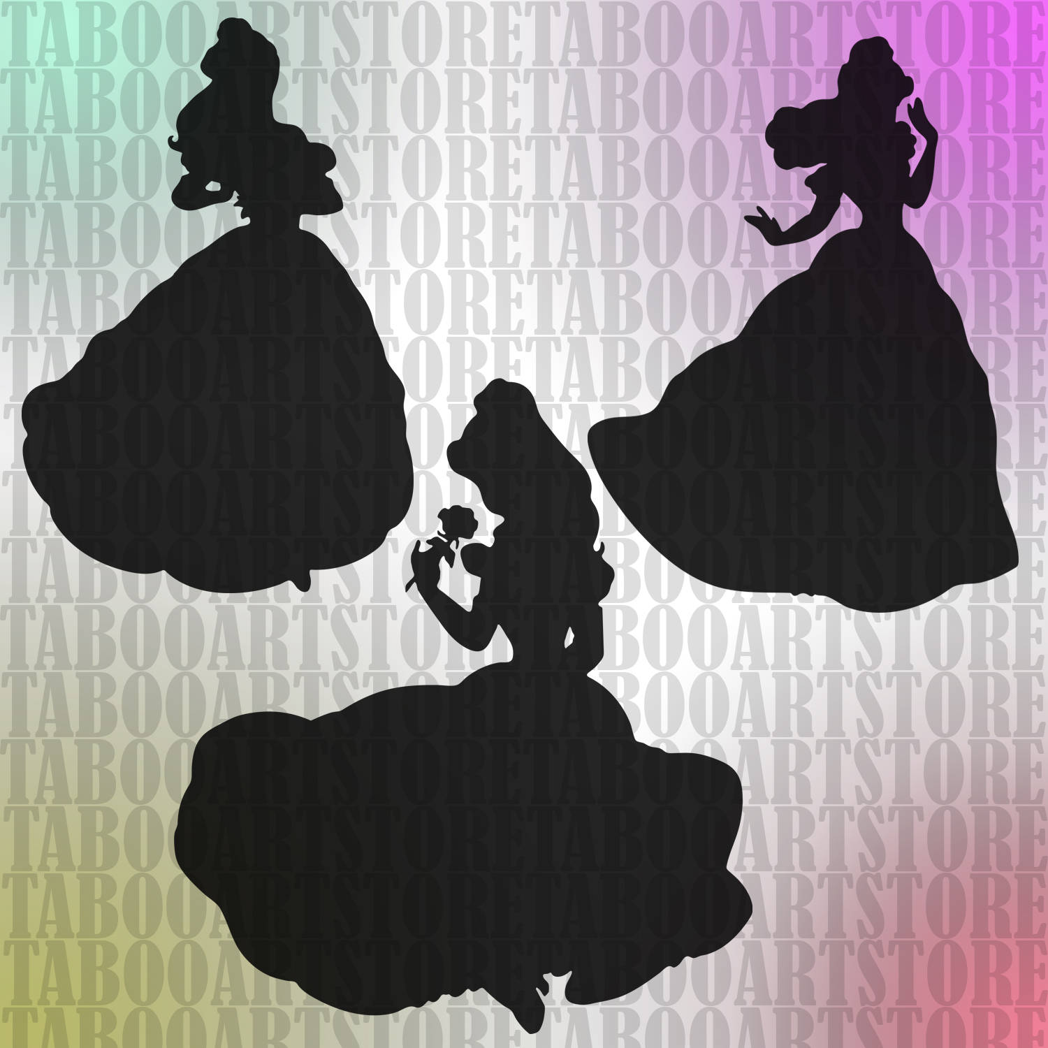 Free Free 286 Princess Belle Silhouette Svg SVG PNG EPS DXF File