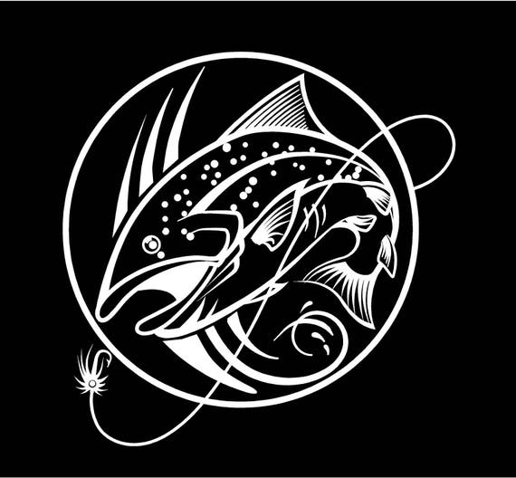 Free Free 131 Decal Fly Fishing Svg SVG PNG EPS DXF File